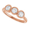 Natural Diamond | Round | 3.75mm | Lab-Grown Diamond | Round | 3.75mm