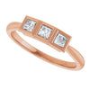 Natural Diamond | Square | 2.5 x 2.5mm | Natural Diamond | Square | 2.75 x 2.75mm | Lab-Grown Diamond | Square | 2.5 x 2.5mm | Lab-Grown Diamond | Square | 2.75 x 2.75mm