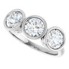 Natural Diamond | Round | 5.5mm | Lab-Grown Diamond | Round | 5.5mm