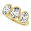 Natural Diamond | Oval | 7 x 5mm | Lab-Grown Diamond | Oval | 7 x 5mm