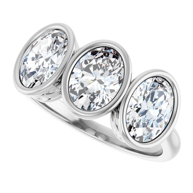 Natural Diamond | Oval | 7 x 5mm | Lab-Grown Diamond | Oval | 7 x 5mm