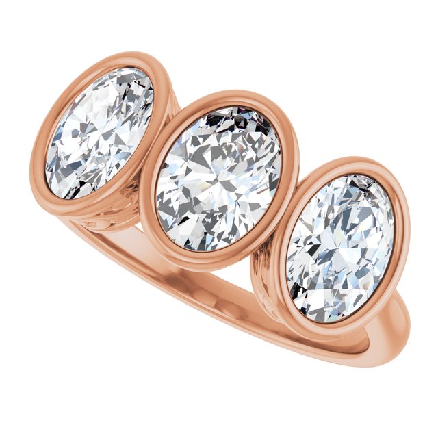 Natural Diamond | Oval | 7 x 5mm | Lab-Grown Diamond | Oval | 7 x 5mm