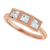Natural Diamond | Square | 3.3 x 3.3mm | Lab-Grown Diamond | Square | 3.3 x 3.3mm