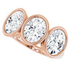 Natural Diamond | Oval | 8 x 6mm | Lab-Grown Diamond | Oval | 8 x 6mm
