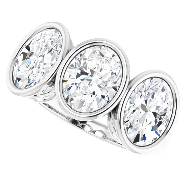 Natural Diamond | Oval | 8 x 6mm | Lab-Grown Diamond | Oval | 8 x 6mm
