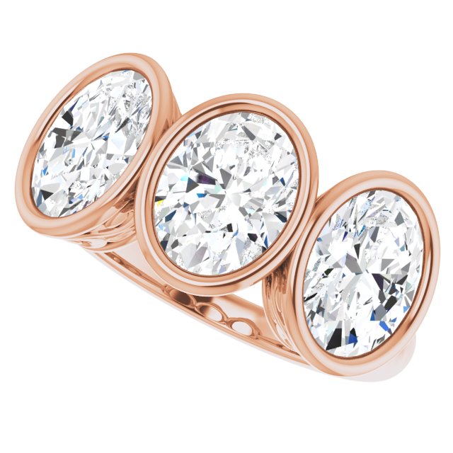 Natural Diamond | Oval | 8 x 6mm | Lab-Grown Diamond | Oval | 8 x 6mm