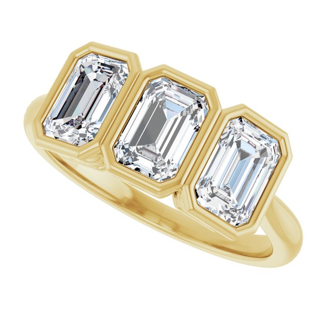 Natural Diamond | Emerald | 6 x 4mm | Lab-Grown Diamond | Emerald | 6 x 4mm