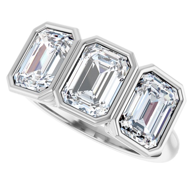 Natural Diamond | Emerald | 7 x 5mm | Lab-Grown Diamond | Emerald | 7 x 5mm