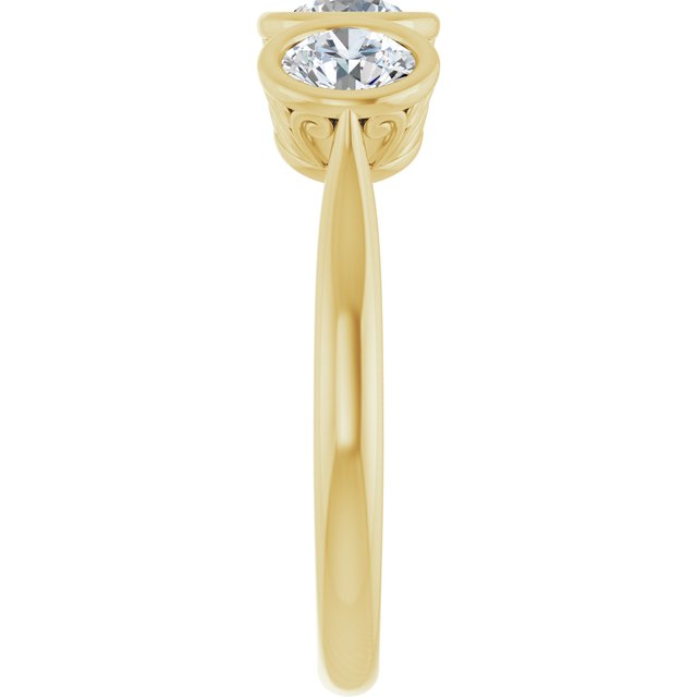 Natural Diamond | Round | 4.4mm | Lab-Grown Diamond | Round | 4.4mm