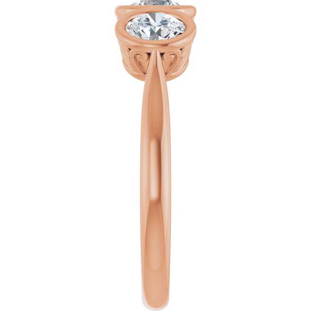 Natural Diamond | Round | 4.4mm | Lab-Grown Diamond | Round | 4.4mm