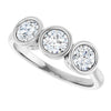 Natural Diamond | Round | 4.4mm | Lab-Grown Diamond | Round | 4.4mm
