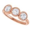 Natural Diamond | Round | 4.4mm | Lab-Grown Diamond | Round | 4.4mm