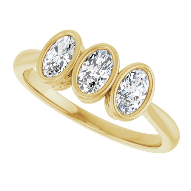 Natural Diamond | Oval | 5 x 3mm | Lab-Grown Diamond | Oval | 5 x 3mm