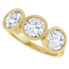Natural Diamond | Round | 5.8mm | Lab-Grown Diamond | Round | 5.8mm