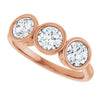 Natural Diamond | Round | 4.8mm | Lab-Grown Diamond | Round | 4.8mm
