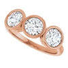 Natural Diamond | Round | 5.2mm | Lab-Grown Diamond | Round | 5.2mm