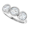 Natural Diamond | Round | 5.2mm | Lab-Grown Diamond | Round | 5.2mm