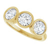 Natural Diamond | Round | 5.2mm | Lab-Grown Diamond | Round | 5.2mm