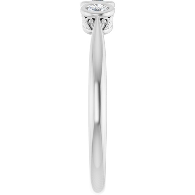 Natural Diamond | Round | 2.5mm | Lab-Grown Diamond | Round | 2.5mm