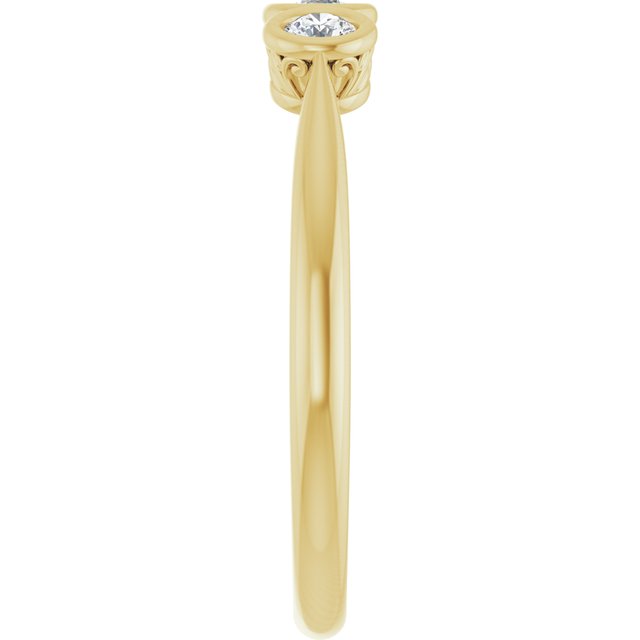 Natural Diamond | Round | 2.5mm | Lab-Grown Diamond | Round | 2.5mm