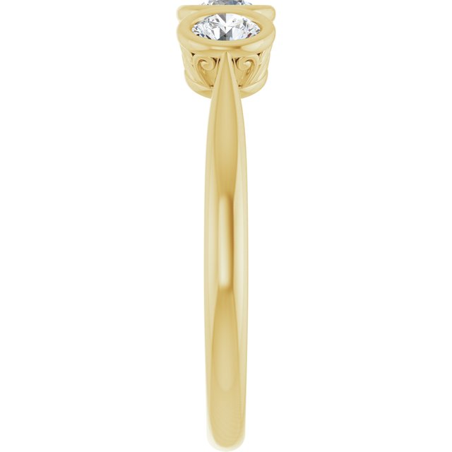 Natural Diamond | Round | 3.4mm | Lab-Grown Diamond | Round | 3.4mm