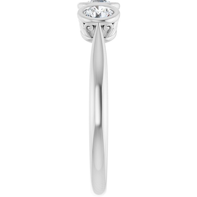 Natural Diamond | Round | 3.4mm | Lab-Grown Diamond | Round | 3.4mm