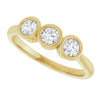 Natural Diamond | Round | 3.4mm | Lab-Grown Diamond | Round | 3.4mm
