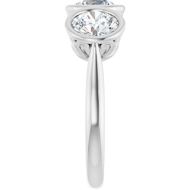 Natural Diamond | Round | 5.8mm | Lab-Grown Diamond | Round | 5.8mm