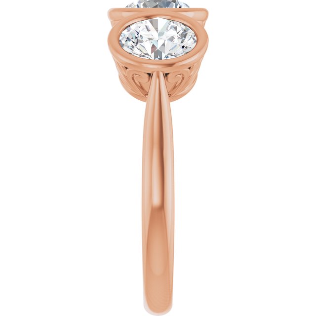 Natural Diamond | Round | 5.8mm | Lab-Grown Diamond | Round | 5.8mm