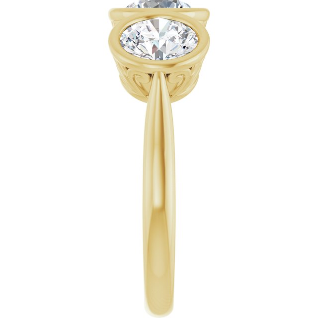 Natural Diamond | Round | 5.8mm | Lab-Grown Diamond | Round | 5.8mm