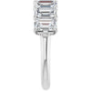 Natural Diamond | Emerald | 6 x 4mm | Lab-Grown Diamond | Emerald | 6 x 4mm