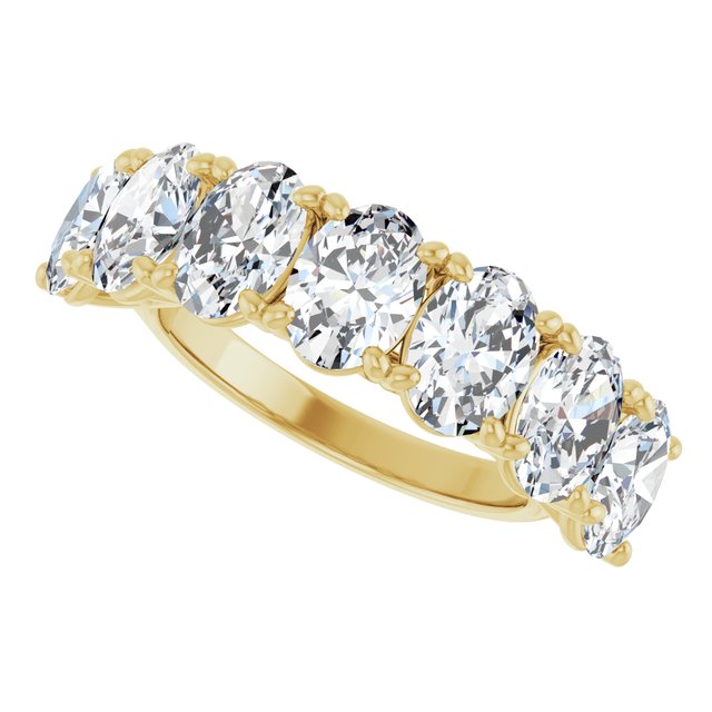 Natural Diamond | Oval | 7 x 5mm | Lab-Grown Diamond | Oval | 7 x 5mm