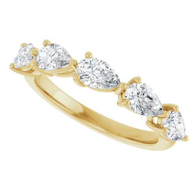 Natural Diamond | Pear | 5.5 x 3.5mm | Lab-Grown Diamond | Pear | 5.5 x 3.5mm
