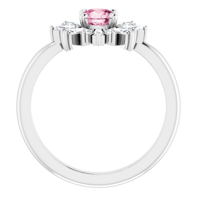 Natural Pink Tourmaline | Round | 5mm