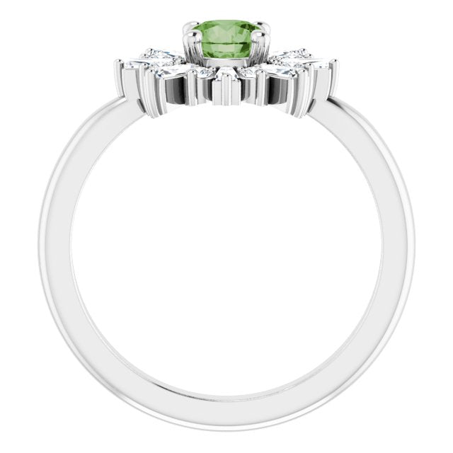 Natural Green Tourmaline | Round | 5mm