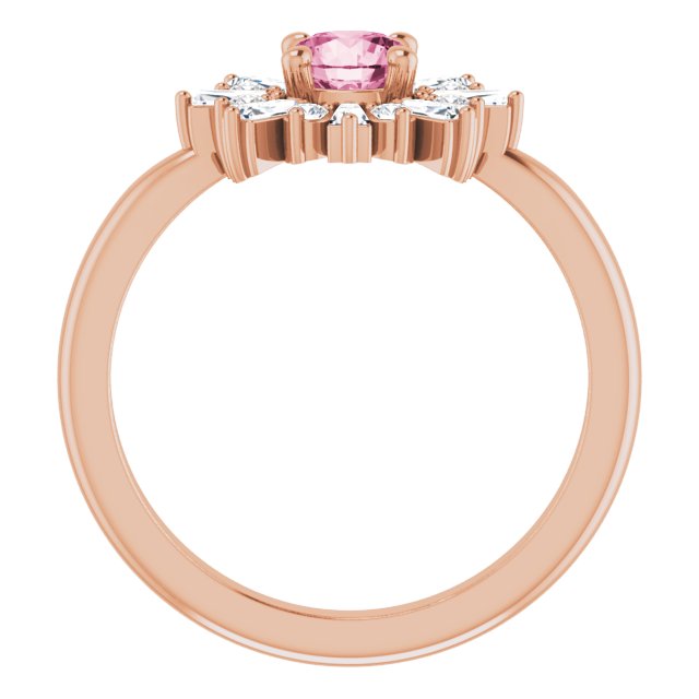 Natural Pink Tourmaline | Round | 5mm