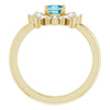 Natural London Blue Topaz | Round | 5mm