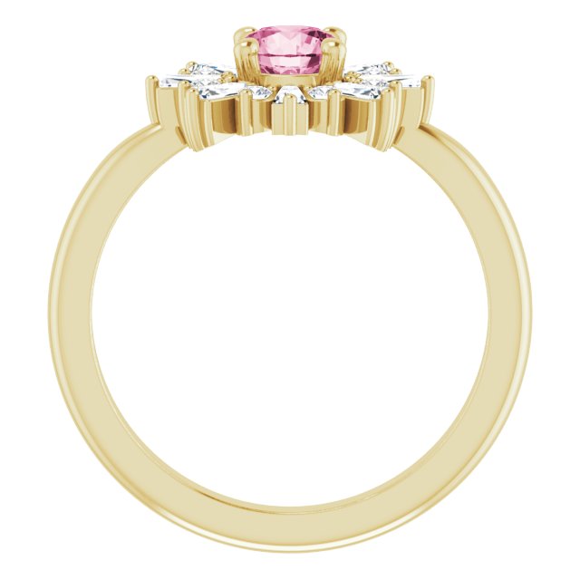 Natural Pink Tourmaline | Round | 5mm