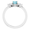 Natural London Blue Topaz | Round | 5mm
