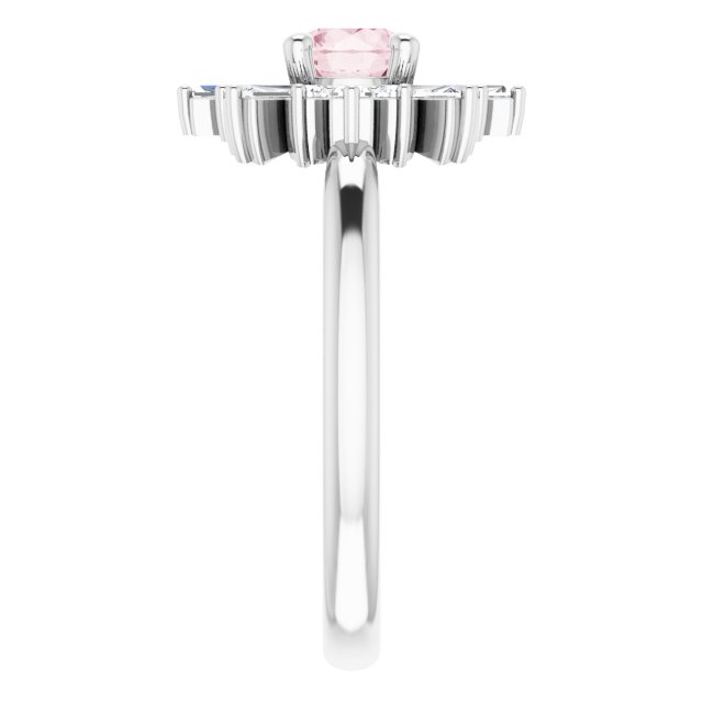 Natural Pink Morganite | Round | 5mm