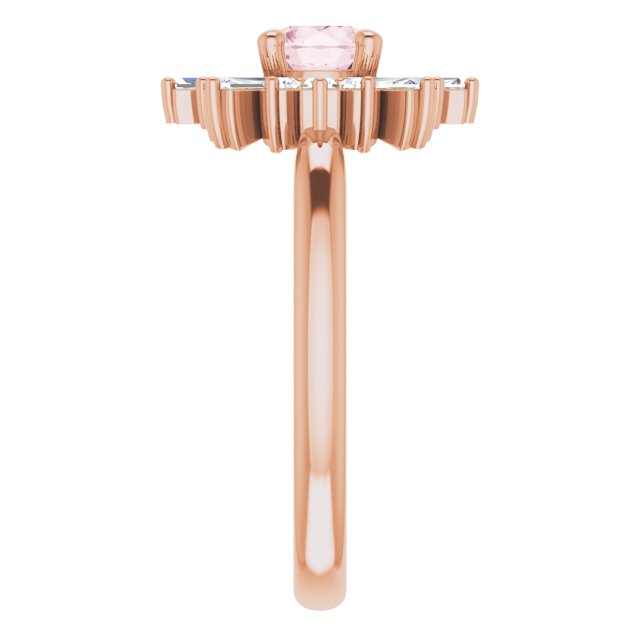 Natural Pink Morganite | Round | 5mm