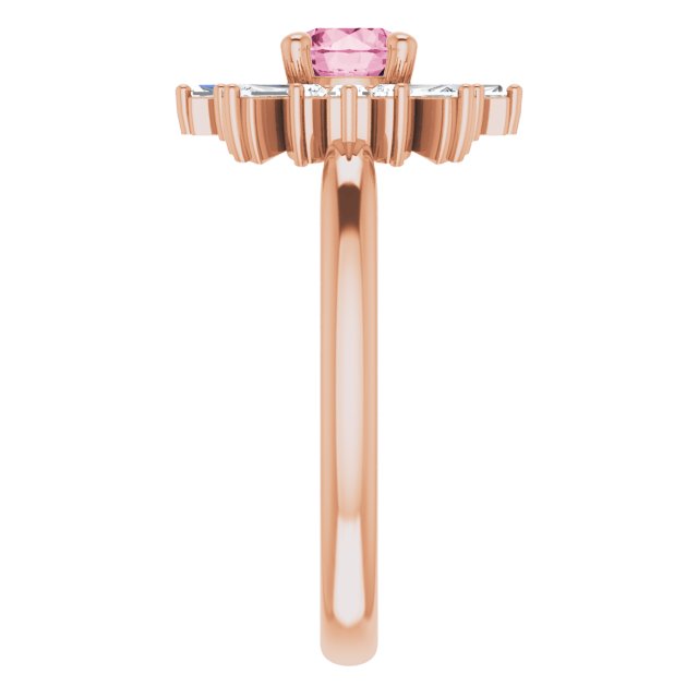 Natural Pink Tourmaline | Round | 5mm