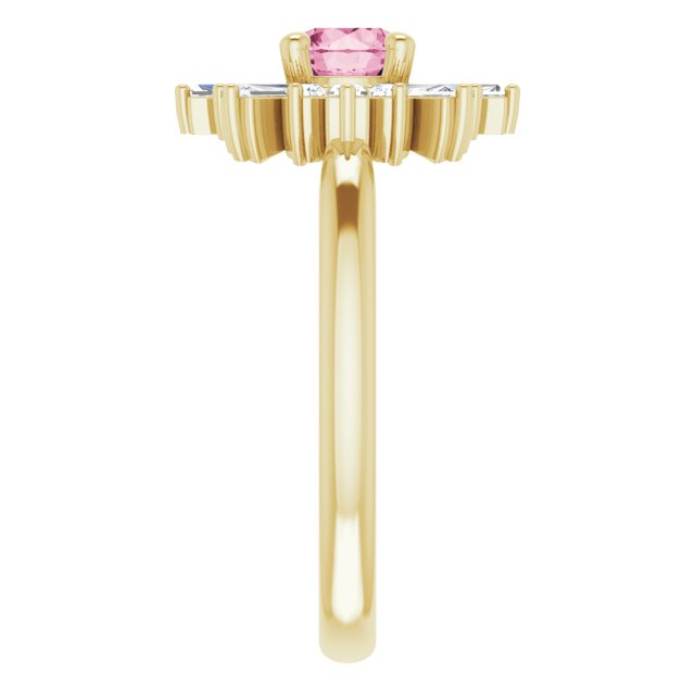 Natural Pink Tourmaline | Round | 5mm