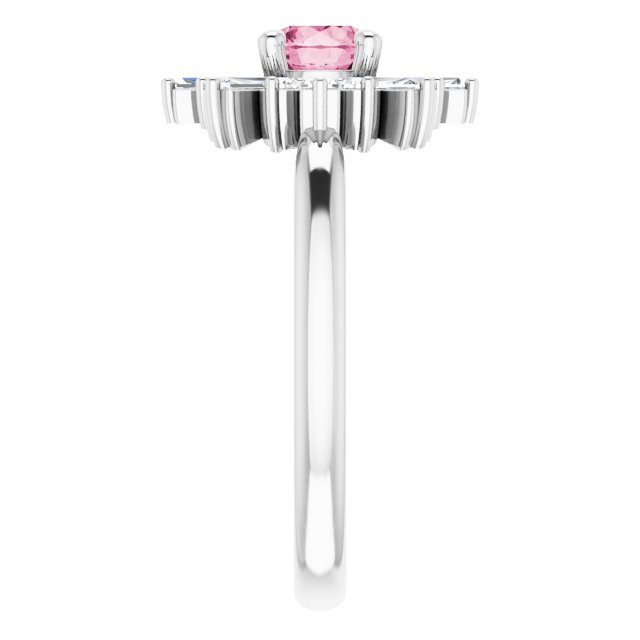 Natural Pink Tourmaline | Round | 5mm