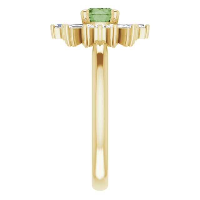 Natural Green Tourmaline | Round | 5mm