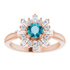 Natural London Blue Topaz | Round | 5mm
