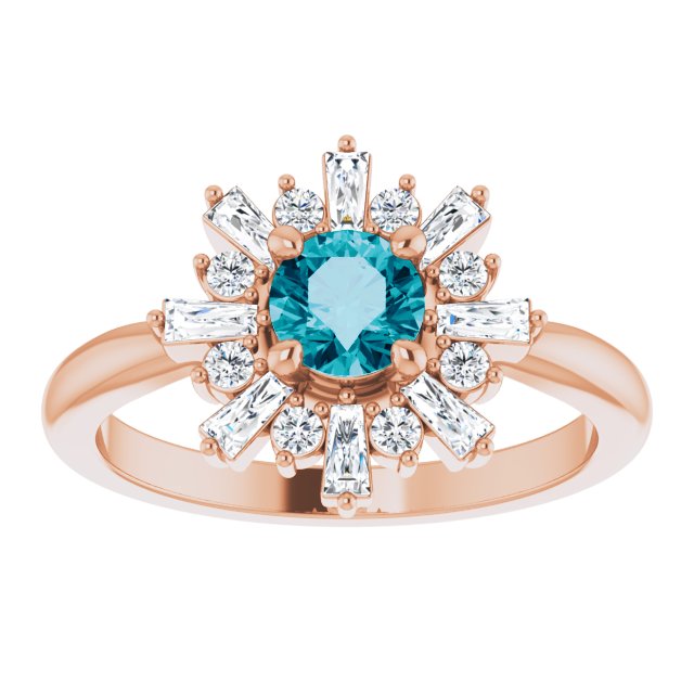 Natural London Blue Topaz | Round | 5mm