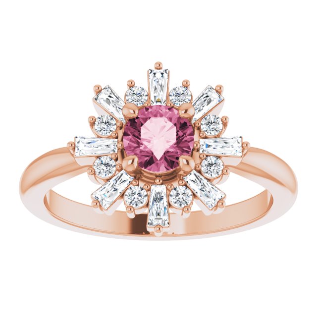 Natural Pink Tourmaline | Round | 5mm