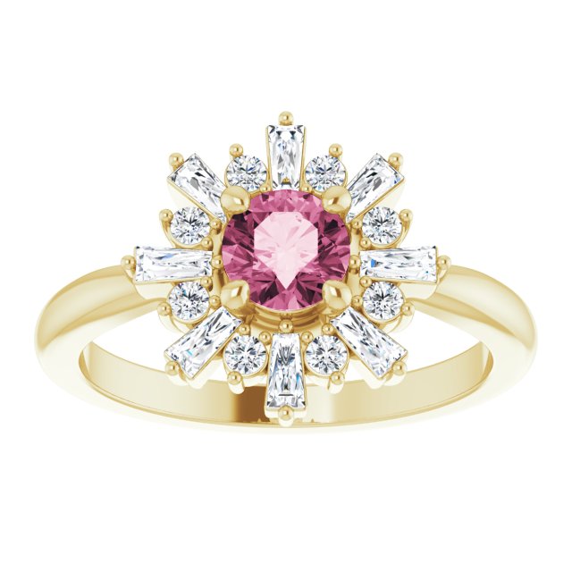 Natural Pink Tourmaline | Round | 5mm