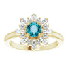 Natural London Blue Topaz | Round | 5mm